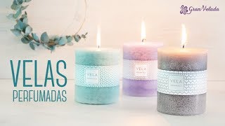 Velas aromaticas cilindricas [upl. by Doralin]