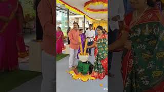 pelli sandadihaldishortviratpasupu kottudutrendingshorts marriage [upl. by Nitsruk682]