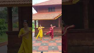 Nagavalli dance cover shorts shortvideo dance semiclassical reels [upl. by Nodlew485]