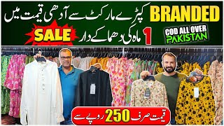 Karachi Branded Collection  New Branch at Tariq Road  Up to 75  off  Wholesale Market [upl. by Ecydnak]