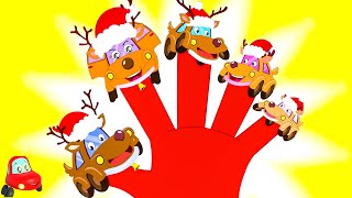 Reindeer Finger Family  More Christmas Songs amp Nursery Rhymes for Kids [upl. by Hahsia]