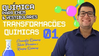 TRANSFORMAÇÕES QUÍMICAS  QUESTÃO 01 [upl. by Joannes]