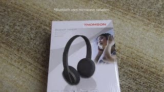 Thomson WHP6005BT OnEar Foldable Bluetooth Headset with Microphone [upl. by Lraed]