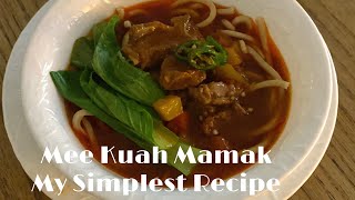 Mee Kuah Mamak S’pura My RecipeNoodles with Lamb Stew and Spices [upl. by Aramak475]