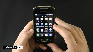 Samsung Galaxy Next S5570 videoreview da Telefoninonet [upl. by Warfore]