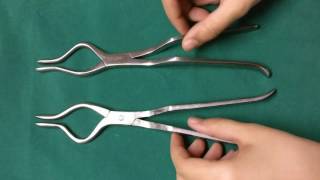 Rowes maxillary disimpaction forceps [upl. by Islean578]