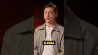 Tom Holland’s Hilarious Shoe Question shortsfeed spiderman [upl. by Natsyrk]