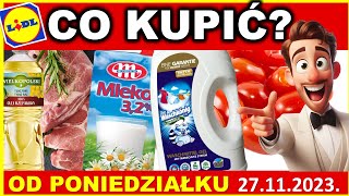 LIDL  Gazetka Promocyjna od Poniedziałku 27112023  Szybko decyduj [upl. by Atela]