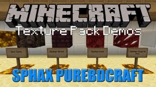 SPHAX PUREBDCRAFT  Minecraft Texture Pack 151 [upl. by Meave]