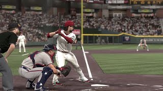 Atlanta Braves vs Arizona Diamondbacks  MLB Today 78 Full Game Highlights  MLB The Show 24 Sim [upl. by Relyhs287]