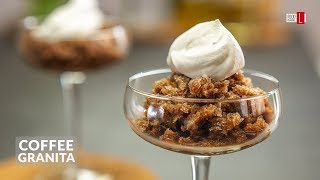 Coffee Granita with Cardamom Cream  Food Channel L [upl. by Hwang]