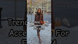 Trending Fashion Accessories For Fall 2024 fashionover50 fashiontrends fashionover40 [upl. by Leroi]