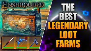 BEST LEGENDARY WEAPONS amp ARMOR FARM LOCATIONS in Enshrouded [upl. by Hteboj391]