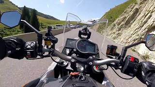 Col de la Colombière KTM 1290 Super Duke GT Aout 2017 [upl. by Marder846]