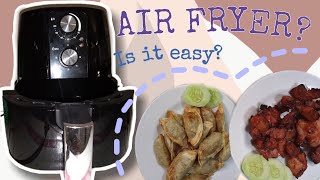 Cooking dumplings and tocino using air fryer  Air Fryer serye [upl. by Fairman]