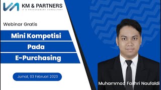 Webinar Mini Kompetisi pada EPurchasing [upl. by Noby]