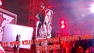 Ice Nine Kills FULL SET Live From Debeque Iowa August 10th 2024 [upl. by Ahsenat]