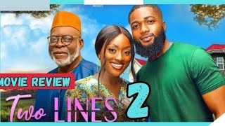 TWO LINES  2 Trending Nollywood Nigerian Movie Review NY Addae 2024 [upl. by Ajnotal]