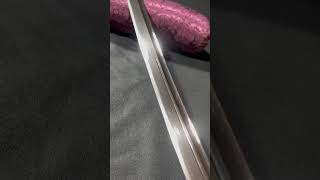 真剣 脇差 備州長船則光 japanese sword [upl. by Ecnerrat495]