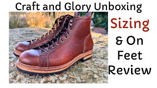 Craft and Glorys 230 Monkey Boot Unboxing Hand Made in India [upl. by Antrim]