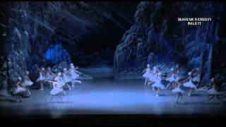 A diótörő  The Nutcracker  Dance of the Snowflakes  Hungarian National Ballet Company [upl. by Awuhsoj]