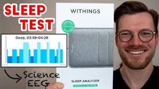 Withings Sleep Analyzer Science Test 2021 Review [upl. by Yelsek]