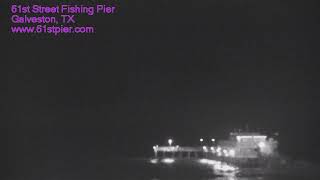 Galvestons 61st Street Fishing Pier Live Stream [upl. by Ardnuahsal471]