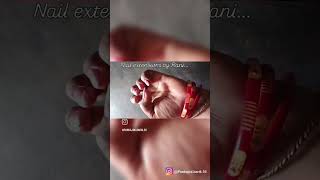 Nail extensions nailstyle naildesign nails nailart likeshareandsubscribe followme ❤️💅💅 [upl. by Tonye]