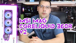 MSI MAG CORELIQUID 360R V2  CHŁODZENIE PRZYSTOSOWANE POD NOWE PROCESORY INTELA 12 GEN  LGA 1700 [upl. by Blayze]