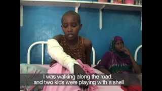 ICRC delegate reports from Keysaney Hospital in Mogadishu [upl. by Edmund]