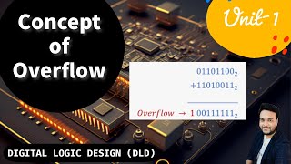 Concept of Overflow  Binary arithmetic overflow  DLD  Digital logic Design [upl. by Natam]