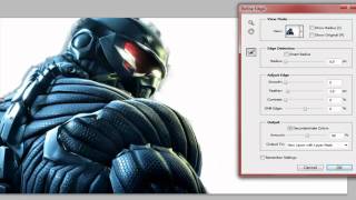 Tuto  Photoshop CS5  Enlever le contour dun personnage FR [upl. by Chastain]