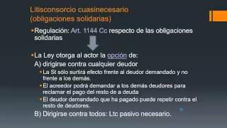 Lec22 Litisconsorcio cuasinecesario umh1434 201516 [upl. by Dan]