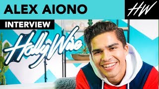 Alex Aiono Reveals His Relationship Status And Gives Us Dating Advise  Hollywire [upl. by Nylad505]