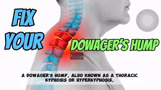 Fix Your dowager’s hump  Poor Posture  Desk job  ​⁠PhysiofitByDrMajid [upl. by Zebadiah]