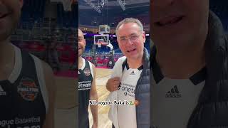 Ο Βαγγέλης Ιωάννου βαφτίζει τον Bill Bakalis 🐍🏀 [upl. by Ydnelg]