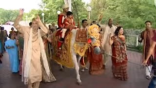 Baraat  Indian Wedding Tradition  Groom Arrives at the Venue [upl. by Dlopoel673]