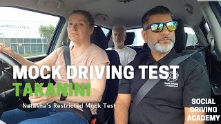 Natashas NZ Restricted Licence Mock Driving Test  VTNZ Takanini 🚗 [upl. by Akimas699]