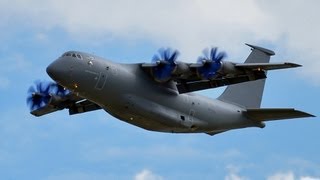 Antonov An70 at the 2013 Paris Airshow [upl. by Kissel]