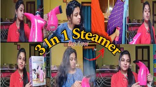 Best Steamer for Face Hair Cold amp Cough  How to Use Handheld Garment Steamer Under 800 💯 [upl. by Brie]