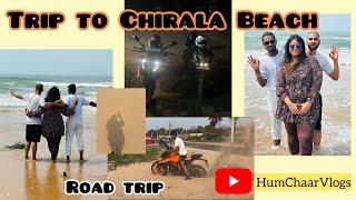 TRIP TO CHIRALA BEACH  Road Trip  Friends  Bahut Garmi [upl. by Heyer900]