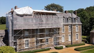 La restauration du Château de la Faucille  Préservation dun joyau du pays Angevin  Partie 1 [upl. by Ennej]