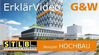 STLB Bau mit DBDBauPreise im Hochbau  ErklärVideo von GampW [upl. by Nadean]