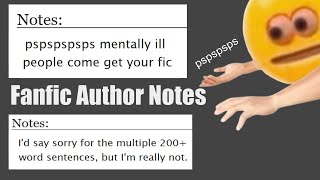 Fanfiction Authors Arent Okay [upl. by Mccarthy]