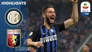 Inter 50 Genoa  Gagliardini scores brace in huge Inter win  Serie A [upl. by Carrington]