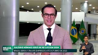 VALOR DO SALÁRIO MÍNIMO PREVISTO PARA 2024 É DE R 1412 ANUNCIA LUIZ MARINHO [upl. by Sams646]