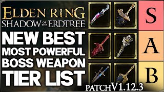 Shadow of the Erdtree  New Best HIGHEST DAMAGE Remembrance Weapon Tier List Build Guide Elden Ring [upl. by Alger750]