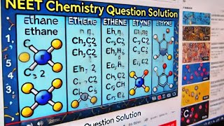 NEET Chemistry Question Solution  Match Molecules with Bond Types  Sigma amp Pi Bonds [upl. by Irroc365]