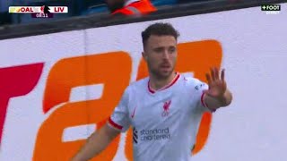 Diogo Jota Goal Crystal Palace Vs Liverpool 01 All Goals Analysis Extended Highlights [upl. by Stephine]