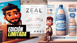 NUEVO PRODUCTO HORCHATA ZEAL [upl. by Atinas]